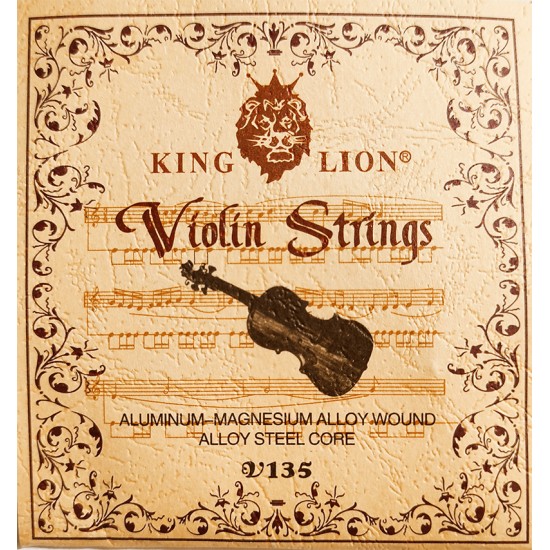 Struny do skrzypiec King Lion GA-V50