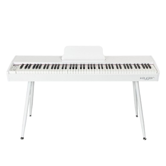 Keygler DP-1 Ivory pianino cyfrowe z ławeczką i słuchawkami