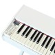 Keygler DP-1 Ivory pianino cyfrowe z ławeczką i słuchawkami