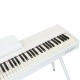 Keygler DP-1 Ivory pianino cyfrowe z ławeczką i słuchawkami