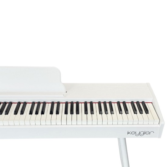 Keygler DP-1 Ivory pianino cyfrowe z ławeczką i słuchawkami
