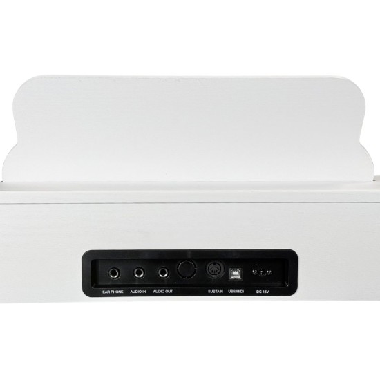 Keygler DP-1 Ivory pianino cyfrowe z ławeczką i słuchawkami